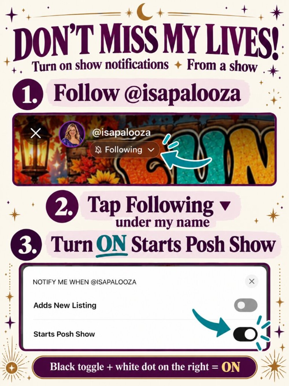 Come party with Isapalooza!!! 🥳💜🪩💃 - Picture 5 of 5